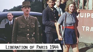 The Liberation of Paris August 1944 [upl. by Omixam605]