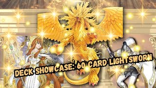 Deck Showcase 60 CARD LIGHTSWORN💫💫 POSTLEDE [upl. by Brower]