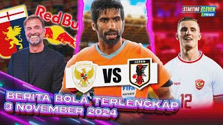 SIAL Wasit Qatar Pimpin Indonesia vs Jepang 😡 Leo Gaucho GABUNG Timnas 😱 Red Bull Beli Genoa [upl. by Porush360]