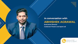 In conversation with Abhishek Agrawal Executive Director Godawari Power amp Ispat Ltd [upl. by Eyllom]