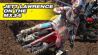 Jett Lawrence on the Dunlop MX34 at Hangtown [upl. by Grega805]