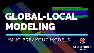 Global  Local Modeling in Femap using Breakout Models Submodeling [upl. by Retsila477]