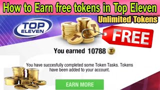 How to get Tokens in Top Eleven for free in 2024 [upl. by Leahplar23]