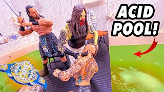 ACID POOL Action Figure Match “Zombie” Bray Wyatt vs Aleister Black  Multiversal Championship [upl. by Aviva]