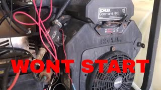 NO START PRESSURE WASHER 5 THINGS TO CHECK ON A HONDA OR KOHLER [upl. by Steffi]