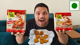 Lalit ne banaya Chicken Nuggets  Tata Plant based chicken Nuggets amp Fingers Review 🟢 [upl. by Thirion]