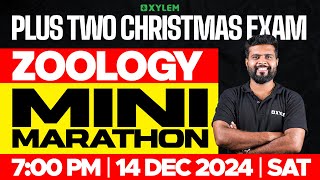 Plus Two Christmas Exam Zoology  Mini Marathon  Xylem Plus Two [upl. by Osher]