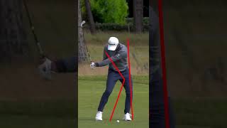 Watch Reverse quotKquot Golf Swing Slow Motion Iron golfswinganalysis [upl. by Nylorak61]