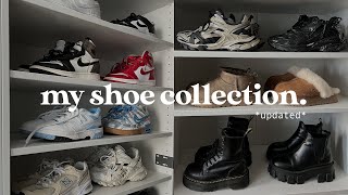 my 2023 shoe collection — sneakers boots amp sandals [upl. by Enirod]