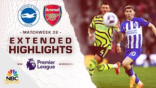 Brighton v Arsenal  PREMIER LEAGUE HIGHLIGHTS  462024  NBC Sports [upl. by Jim]