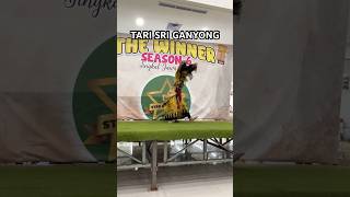 TARI SRI GANYONG JUARA I 🔥 [upl. by Anaitsirc]