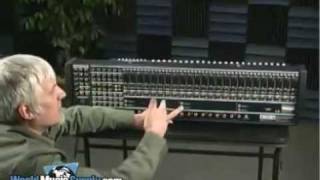 BEHRINGER EURODESK MX9000 Demo Part 2 Back [upl. by Yrallam]