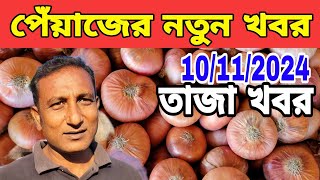 onion news today রাতারাতি পরিবর্তন হলো দেশি পেঁয়াজের পাইকার বাজার।10112024 পেঁয়াজের বাজার [upl. by Kisung]