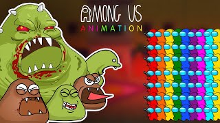 어몽어스 VS POU  Among Us vs Bous Revenge  Among Us  Animation [upl. by Dale]