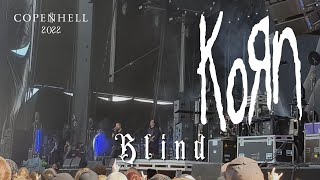 KORN  Blind Copenhell 2022 [upl. by Lyrej488]