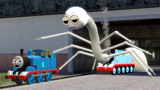 Building a Thomas Train Chased By Cursed Thomas Incredibox SprunkiThomas Infected Sky  Garrys Mod [upl. by Ihcehcu]