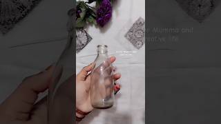 Glass bottle painting kitchenhack Homedecor craft viral diy ytshorts shortfeed bottleart [upl. by Yruoc920]