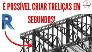 Como Criar TRELIÇAS NO REVIT [upl. by Evers]