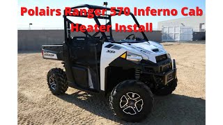 Polaris Ranger 570 Inferno Heater Kit Install [upl. by Maryjo135]