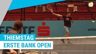 Dominic Thiem bei den Erste Bank Open  Stachis Welt  myTennis [upl. by Palmer]