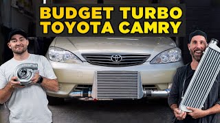 Worlds cheapest Turbo Kit on a Camry [upl. by Hsur]