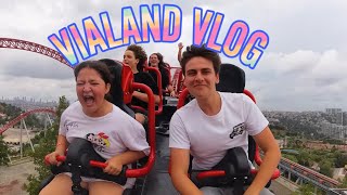 OYUNDA KAL EKİBİYLE VIALAND THEME PARK VLOG  Çok Eğlendik [upl. by Yesrod]