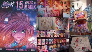 Winx Club In Mostra A Milano  Winx Club Exhibition Milan 15YearsOfMagix 15YearsOfWinx [upl. by Elum407]