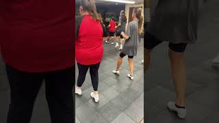 Irish Step dancing at clogging class [upl. by Bunni811]