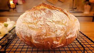 Selbstgebackenes Brot dessen Essen mir nie langweilig wird Brot in 5 Minuten Brot backen [upl. by Aneetsyrk580]