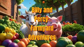 cartoon kids story Billy and Percy Farmyard Adventures cartoon story kidsvideo animation [upl. by Tabina]