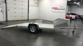 2013 Aluma Trailer TK1 SOLD Trike Bike ATV Hauler Aluminum wRamp Munro Motors [upl. by Adnolor]