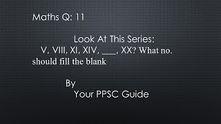 Look At This Series V VIII XI XIV  XX What no should fill the blank [upl. by Zurkow]