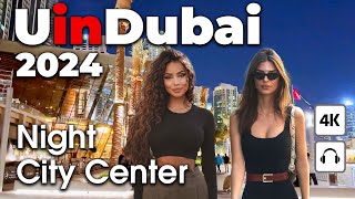 Dubai Live 247 🇦🇪 Amazing City Center Burj Khalifa  4K  Walking Tour [upl. by Eelarbed]