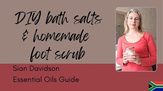 Easy DIY Epsom salt bath and foot scrub recipe [upl. by Koetke]