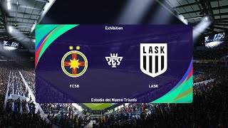 FCSB vs LASK 29082024 UEFA Europa League PES 2021 [upl. by Rento]