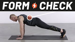 How to Perfect Your Pushup  Form Check  Men’s Health [upl. by Enylcaj]