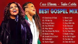 Gospel Music 2024  Top Old School Gospel Songs Black  Best Gospel Mix Cece Winans  Tasha Cobbs [upl. by Illoh]