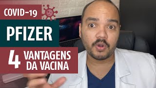 PFIZER  4 VANTAGENS dessa vacina contra COVID19 [upl. by Anirrak]