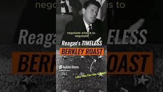 Ronald Reagan Roasts Berkeley California in Timeless Clip 😂 Shorts roasts [upl. by Bayard]