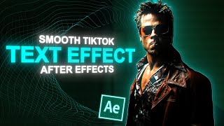 Smooth Text Tutorial I After Effects Guide [upl. by Kyte]