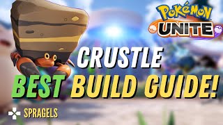 Crustle Best Build Guide Hes TOO FAST  Pokémon Unite [upl. by Aznarepse828]