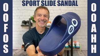 Oofos Sport Slide Recovery Sandal [upl. by Charla]