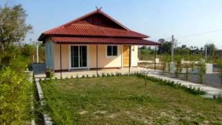 Building houses in Thailand at low cost Under 500000 baht [upl. by Ynnhoj]