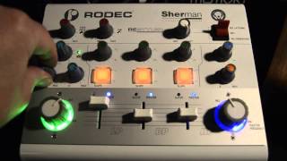 Sherman Rodec Restyler with With Synthesized Drums from Modular [upl. by Zebedee]