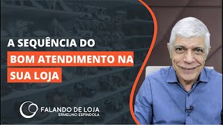 Qual a melhor sequência do bom atendimento na loja  Dicas para Lojistas e Gestores [upl. by Ashlie494]