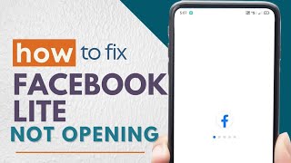 How to Fix Facebook Lite Not Opening Problem  Pro Solutions [upl. by Yelac]