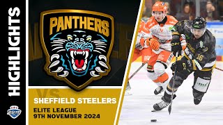 Nottingham Panthers v Sheffield Steelers  091124  Elite League [upl. by Danella]