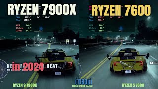 Ryzen 7600 vs Ryzen 7900x in 2024 [upl. by Ebocaj974]