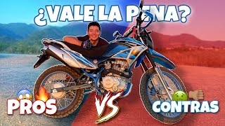 Italika DM250 “Ventajas VS Desventajas” 😱🔥 VALE LA PENA [upl. by Arekat605]