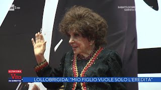 Gina Lollobrigida quotPronta unistanza di revoca del tutorequot  La vita in diretta 14122021 [upl. by Nylarac12]